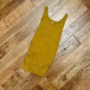 Mustard Yellow Old Navy Maternity Tank Top